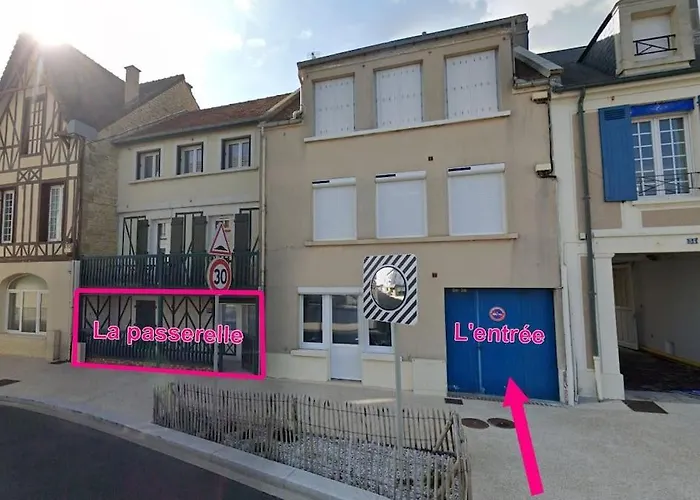 La Passerelle - Terrace And Balcony With Sea View Luc-sur-Mer